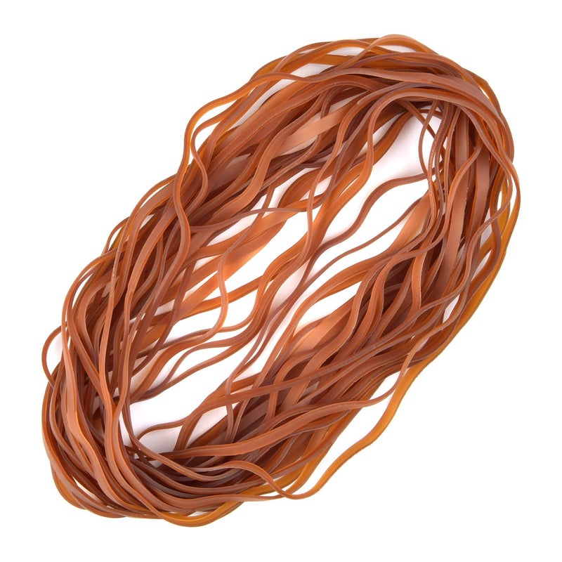 Coopay 12 Inches Extra Large Rubber Bands, 30 Pieces Heavy Duty Trash Can Band Bulk, Strong Elastic for Office Supply School Home, Garbage Cans, File Folders (Yellow) - Image 1